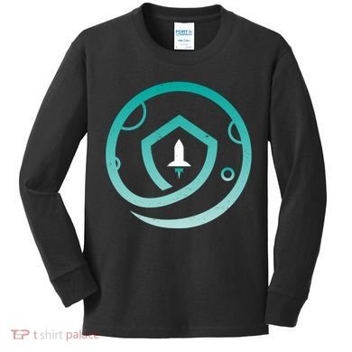 Safemoon Cryptocurrency Logo  Kids Long Sleeve Shirt