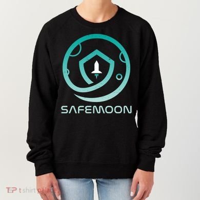Safemoon Cryptocurrency Logo With Name Women's Sweatshirt