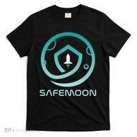 Safemoon Cryptocurrency Logo With Name T-Shirt thumb 0