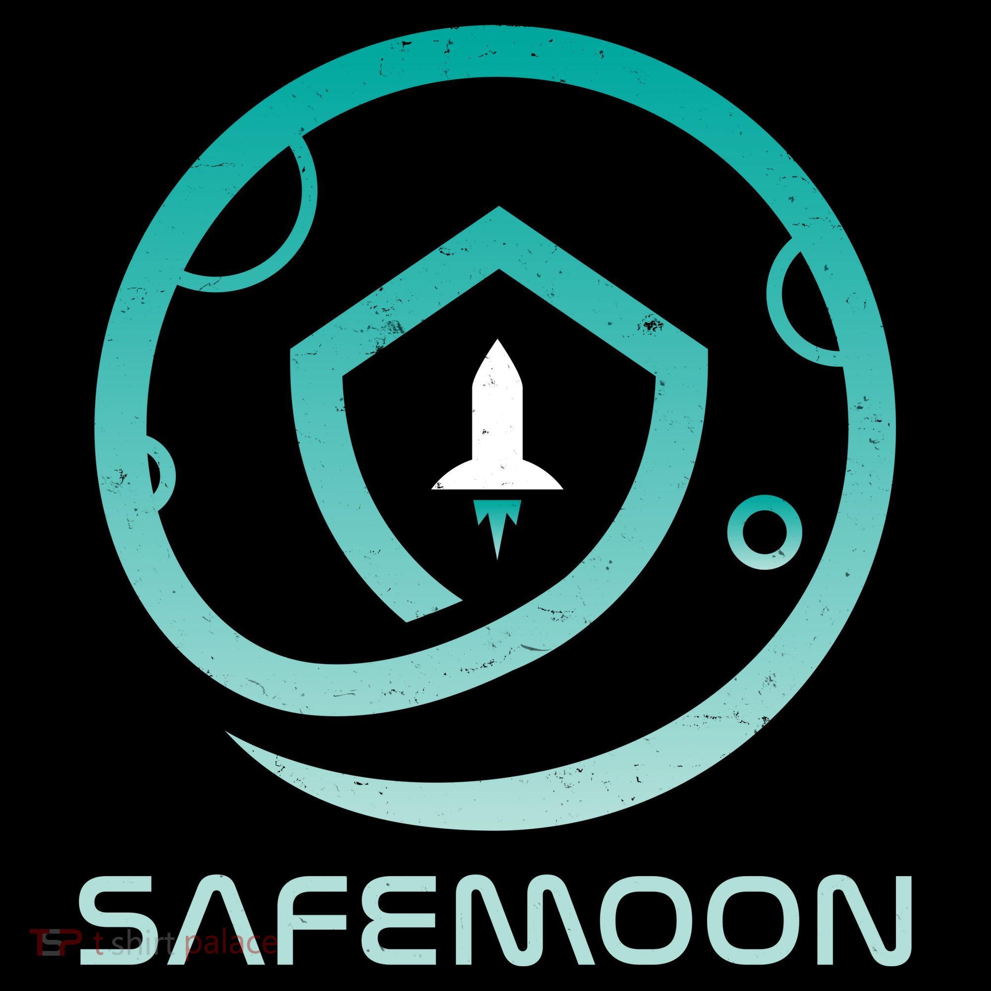 Safemoon Cryptocurrency Logo With Name Mousepad