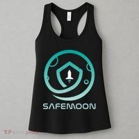 Safemoon Cryptocurrency Logo With Name Women's Tank Top thumb 3