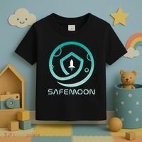 Safemoon Cryptocurrency Logo With Name Toddler T-Shirt thumb 3