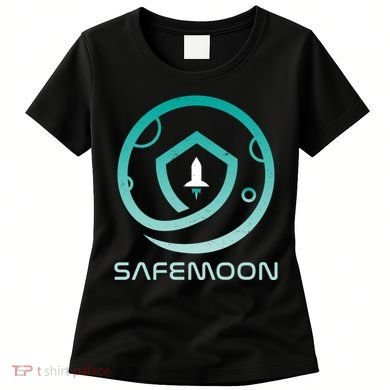 Safemoon Cryptocurrency Logo With Name Women's T-Shirt