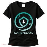 Safemoon Cryptocurrency Logo With Name Women's T-Shirt thumb 0