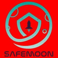 Safemoon Cryptocurrency Logo With Name Santa Hat thumb 1