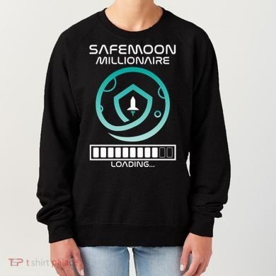 Safemoon Cryptocurrency Millionaire Loading Bar Women's Sweatshirt