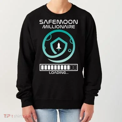 Safemoon Cryptocurrency Millionaire Loading Bar Women's Sweatshirt