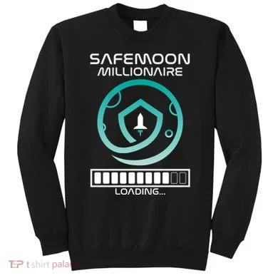 Safemoon Cryptocurrency Millionaire Loading Bar Sweatshirt