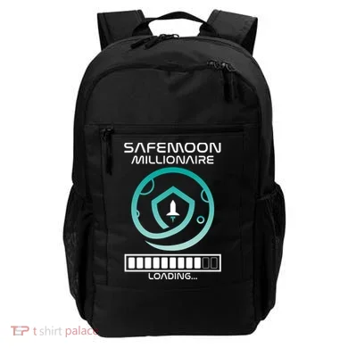 Safemoon Cryptocurrency Millionaire Loading Bar Backpack