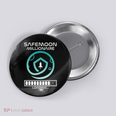 Safemoon Cryptocurrency Millionaire Loading Bar Button