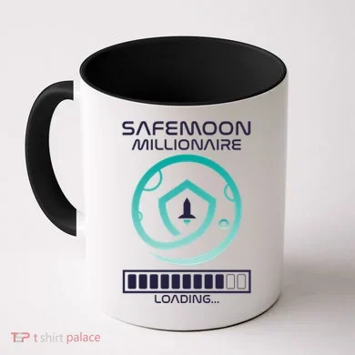 Safemoon Cryptocurrency Millionaire Loading Bar Coffee Mug