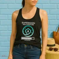 Safemoon Cryptocurrency Millionaire Loading Bar Women's Tank Top thumb 2