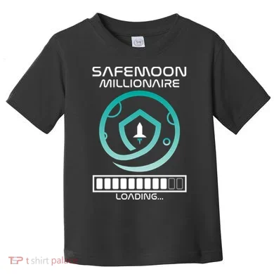 Safemoon Cryptocurrency Millionaire Loading Bar Toddler T-Shirt