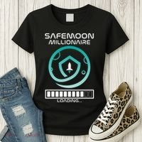 Safemoon Cryptocurrency Millionaire Loading Bar Women's T-Shirt thumb 3