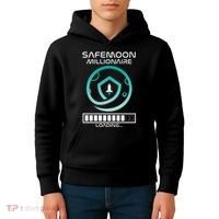 Safemoon Cryptocurrency Millionaire Loading Bar Kids Hoodie thumb 4