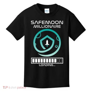 Safemoon Cryptocurrency Millionaire Loading Bar Kids T-Shirt