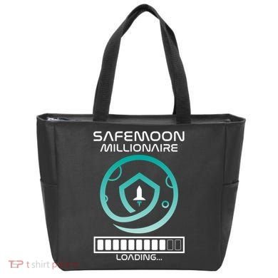 Safemoon Cryptocurrency Millionaire Loading Bar Tote Bag