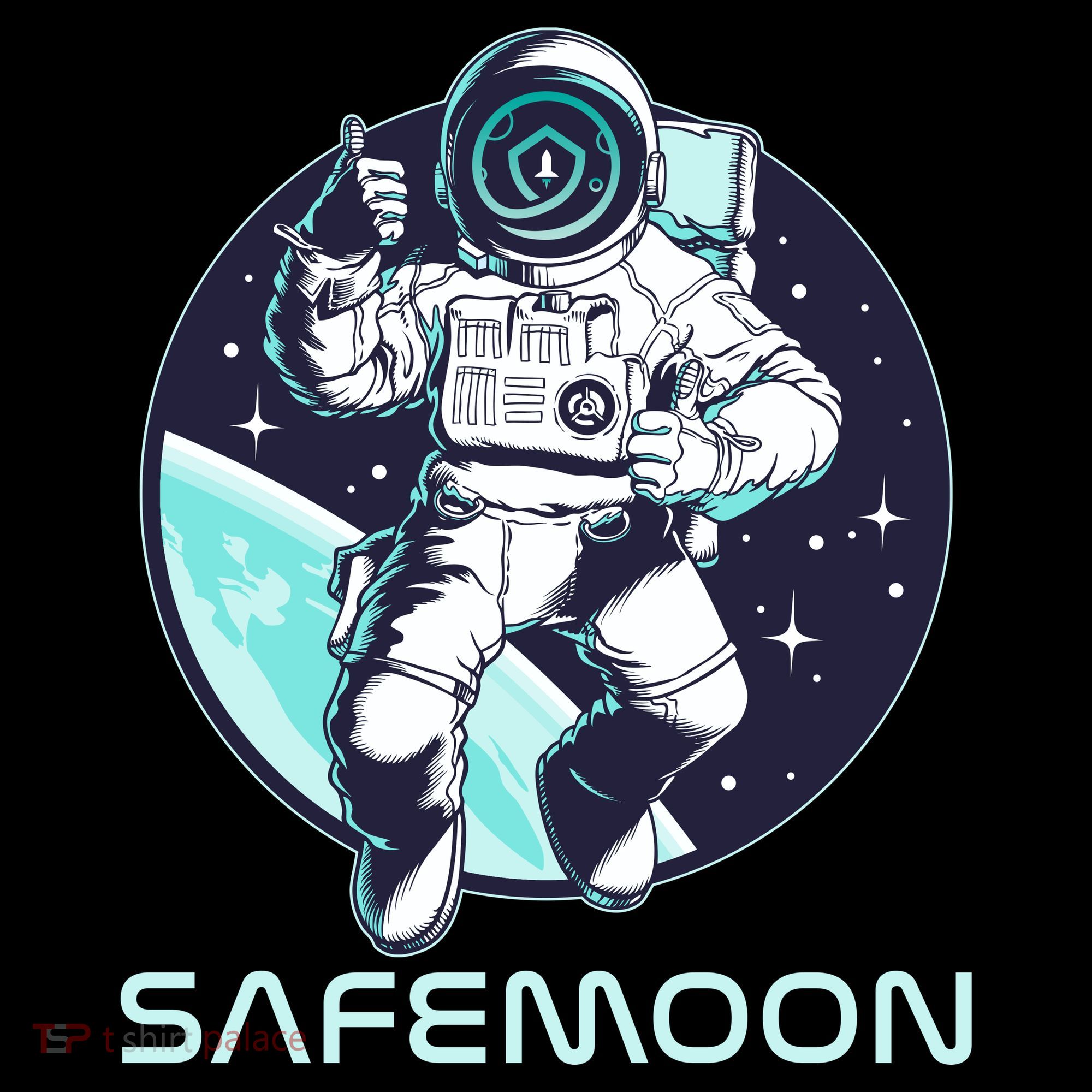 Safemoon Cryptocurrency Space Astronaut Backpack