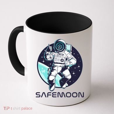 Safemoon Cryptocurrency Space Astronaut Coffee Mug