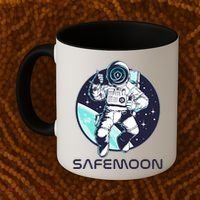Safemoon Cryptocurrency Space Astronaut Coffee Mug thumb 2
