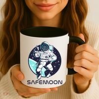 Safemoon Cryptocurrency Space Astronaut Coffee Mug thumb 3