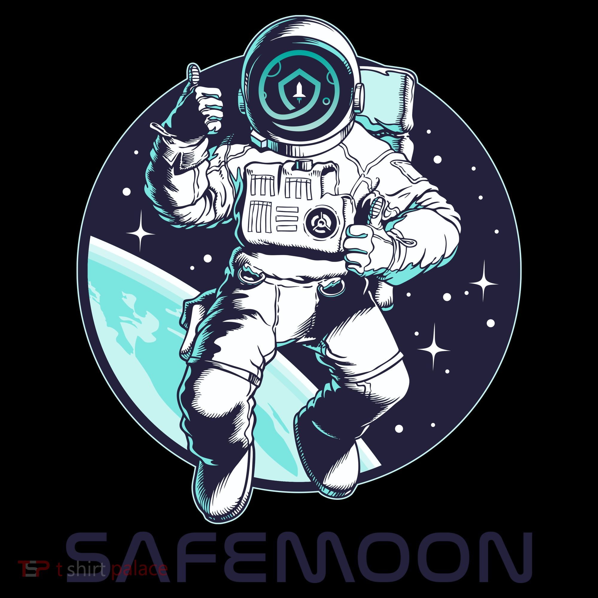 Safemoon Cryptocurrency Space Astronaut Coffee Mug