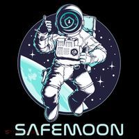 Safemoon Cryptocurrency Space Astronaut Ornament thumb 1