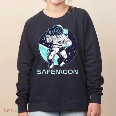 Safemoon Cryptocurrency Space Astronaut Women's Sweatshirt