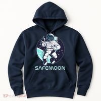 Safemoon Cryptocurrency Space Astronaut Hoodie thumb 0