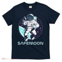 Safemoon Cryptocurrency Space Astronaut T-Shirt thumb 0