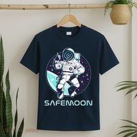 Safemoon Cryptocurrency Space Astronaut T-Shirt thumb 2