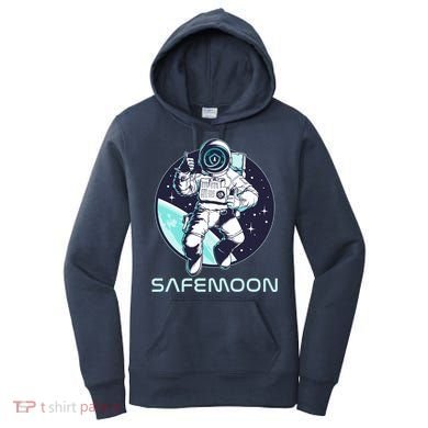 Safemoon Cryptocurrency Space Astronaut Women's Hoodie