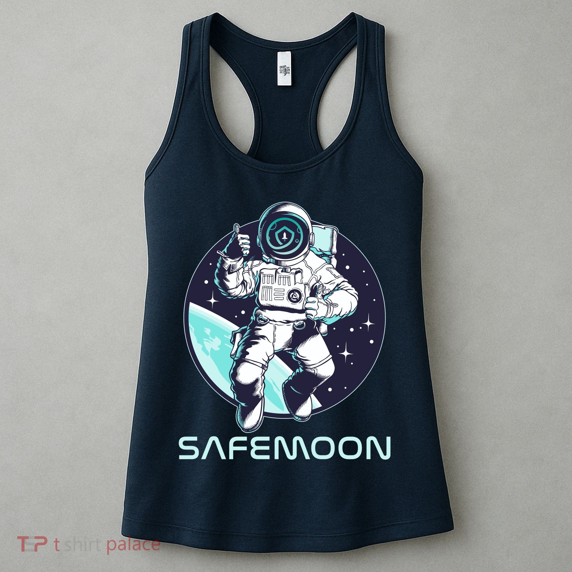 Safemoon Cryptocurrency Space Astronaut Women's Tank Top
