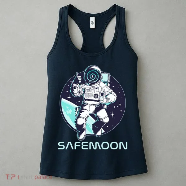 Safemoon Cryptocurrency Space Astronaut Women's Tank Top