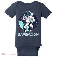 Safemoon Cryptocurrency Space Astronaut Baby Bodysuit thumb 0