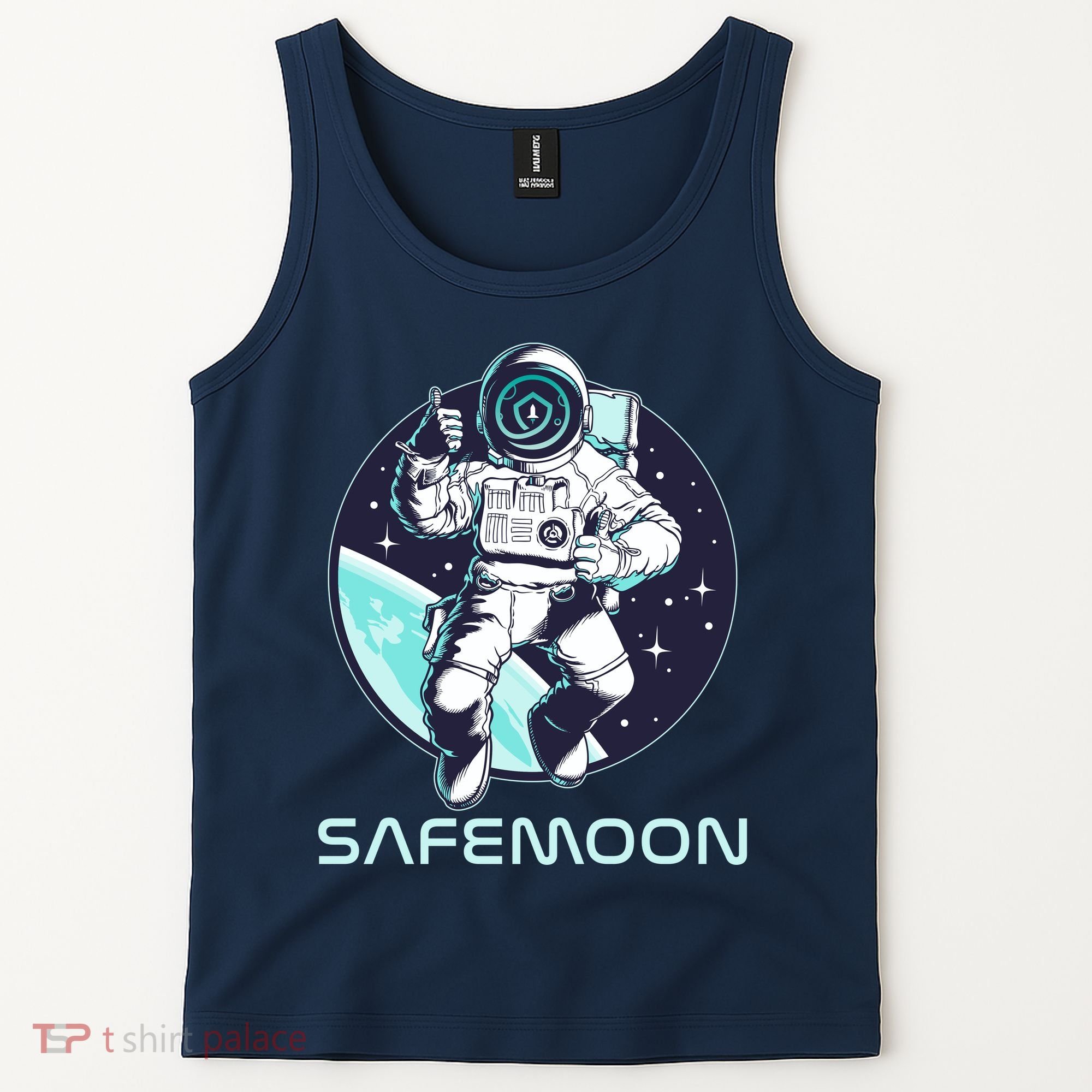 Safemoon Cryptocurrency Space Astronaut Tank Top
