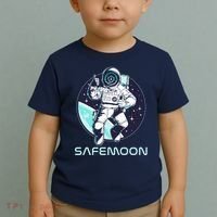 Safemoon Cryptocurrency Space Astronaut Toddler T-Shirt thumb 2