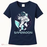 Safemoon Cryptocurrency Space Astronaut Women's T-Shirt thumb 0