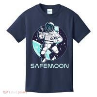 Safemoon Cryptocurrency Space Astronaut Kids T-Shirt thumb 0