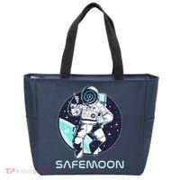 Safemoon Cryptocurrency Space Astronaut Tote Bag thumb 0