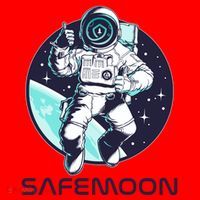 Safemoon Cryptocurrency Space Astronaut Santa Hat thumb 1