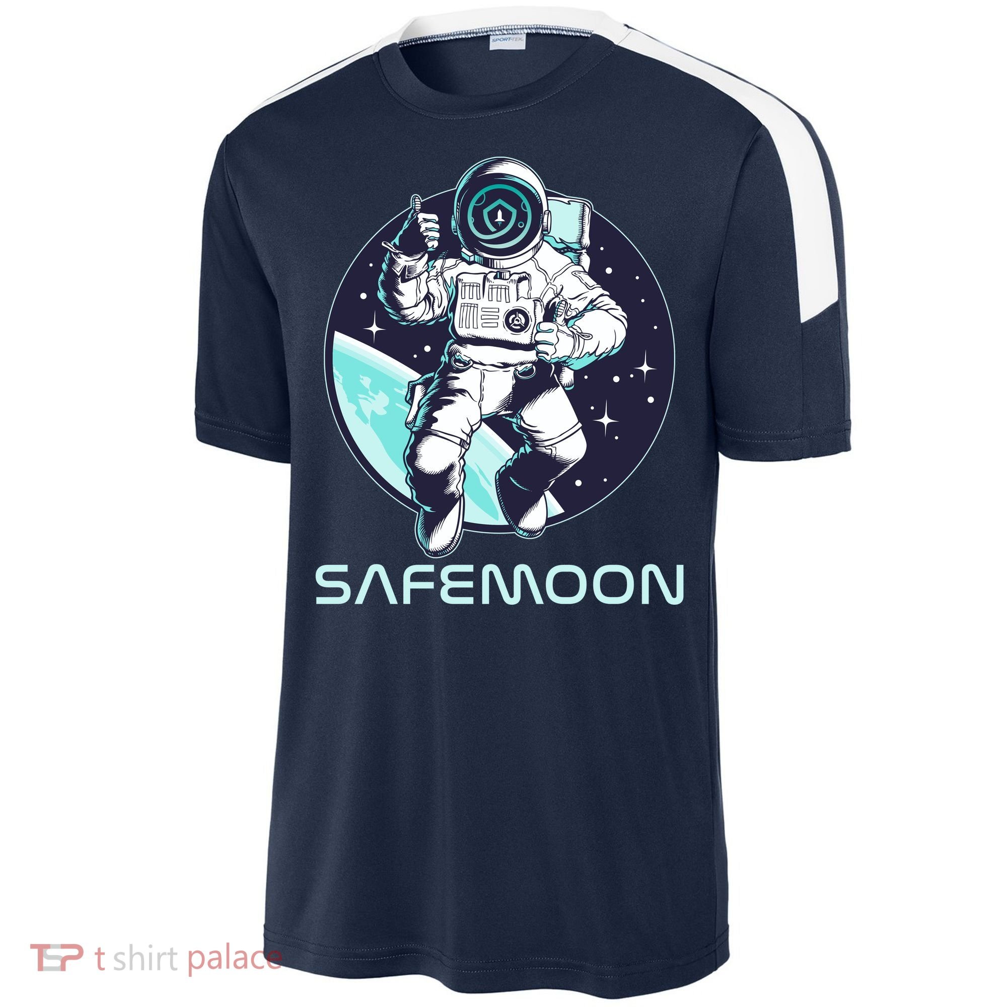 Safemoon Cryptocurrency Space Astronaut Sport-Tek Competitor United Soccer Jersey