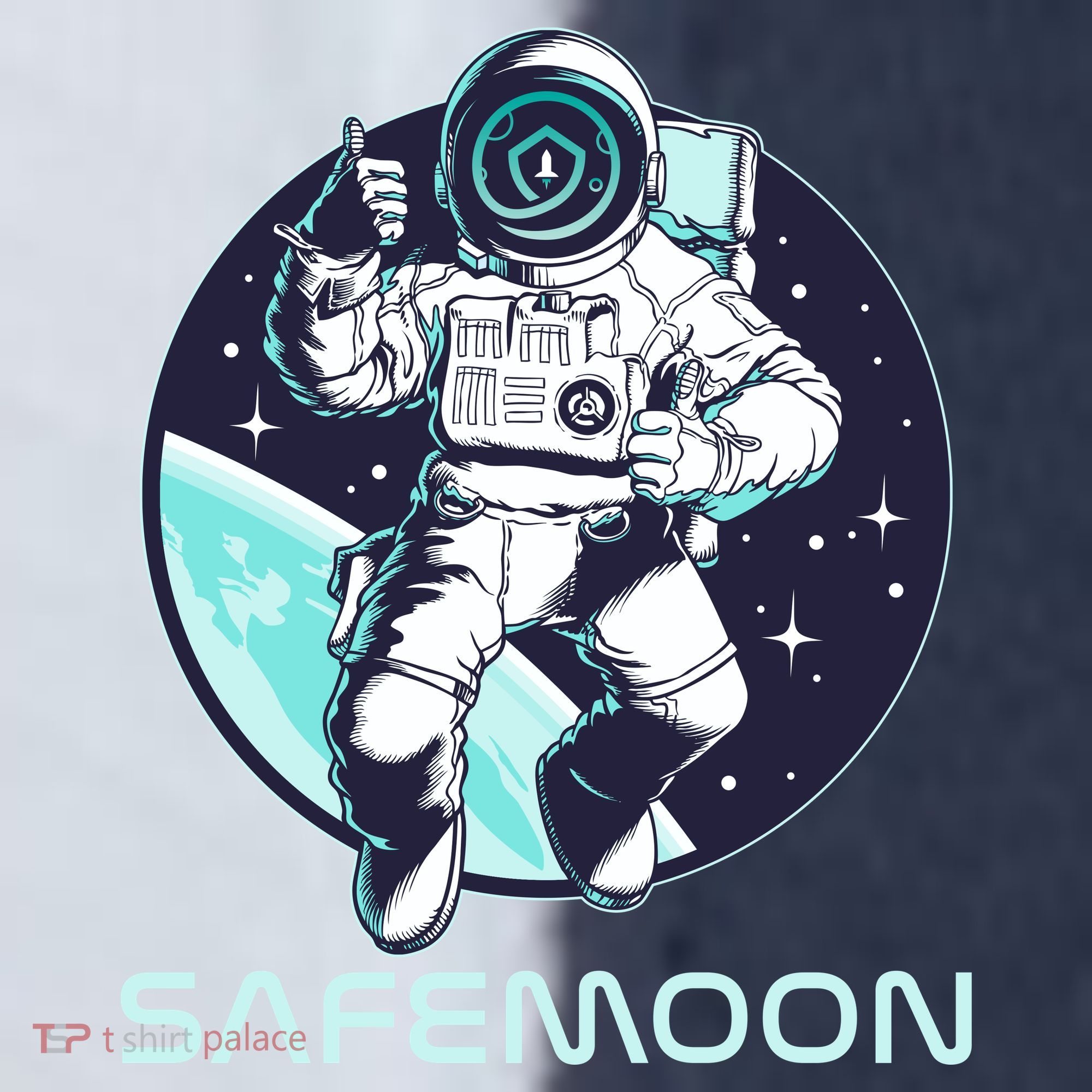 Safemoon Cryptocurrency Space Astronaut Sport-Tek Competitor United Soccer Jersey