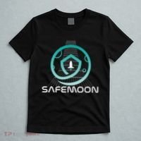Safemoon Cryptocurrency Space Grid T-Shirt thumb 5