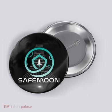Safemoon Cryptocurrency Space Grid Button