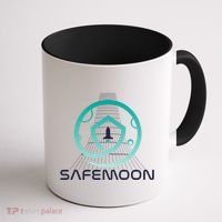 Safemoon Cryptocurrency Space Grid Coffee Mug thumb 1