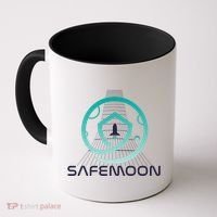 Safemoon Cryptocurrency Space Grid Coffee Mug thumb 0