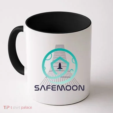 Safemoon Cryptocurrency Space Grid Coffee Mug