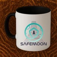 Safemoon Cryptocurrency Space Grid Coffee Mug thumb 2