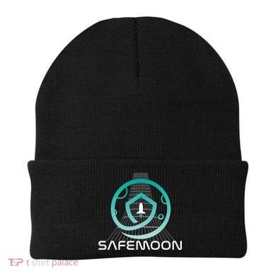 Safemoon Cryptocurrency Space Grid Beanie